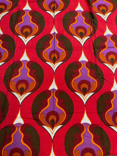 1970s  Curtain/ Fabric  #F574