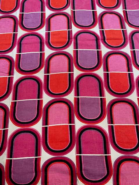 1970s  Curtain/ Fabric  #F580