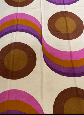 1970s  Curtain/ Fabric  #F575