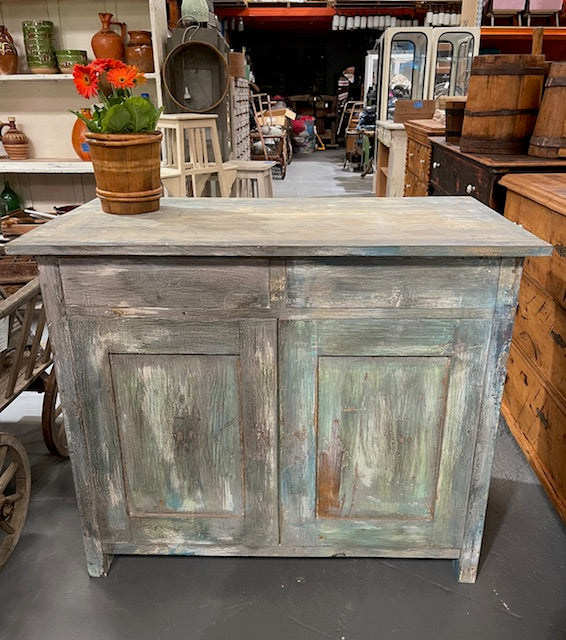 Small European Kitchen Island table / Shop Counter # 6376