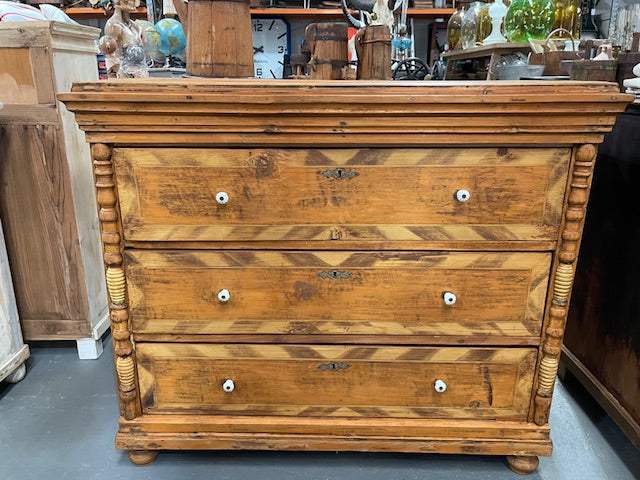 Vintage Wooden  Chest of Draws  # 6381