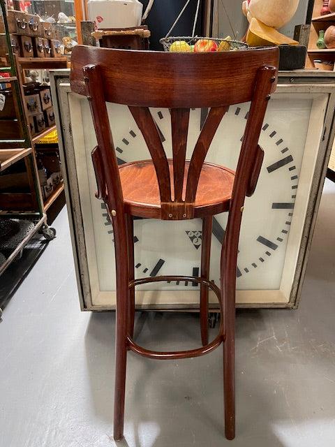 Vintage  Thonet  Bentwood Bar  Stool #6609