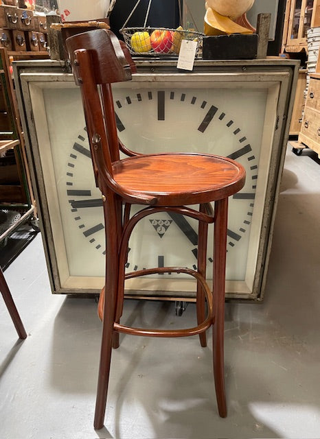 Vintage  Thonet  Bentwood Bar  Stool #6610