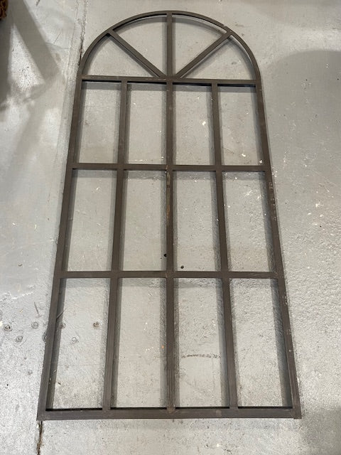 Industrial European Metal Window Frame #6698  Byron