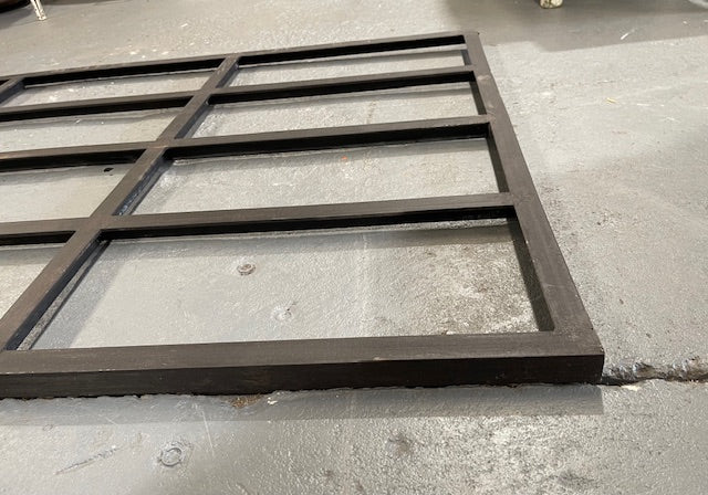 Industrial European Metal Window Frame #6611