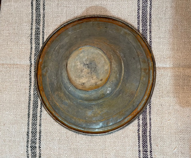 Rustic Hungarian Copper  Bowl  #6672