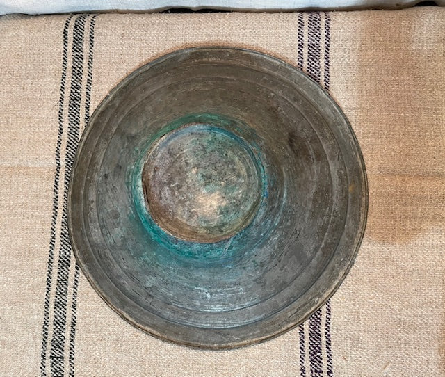 Rustic Hungarian Copper  Bowl  #6673