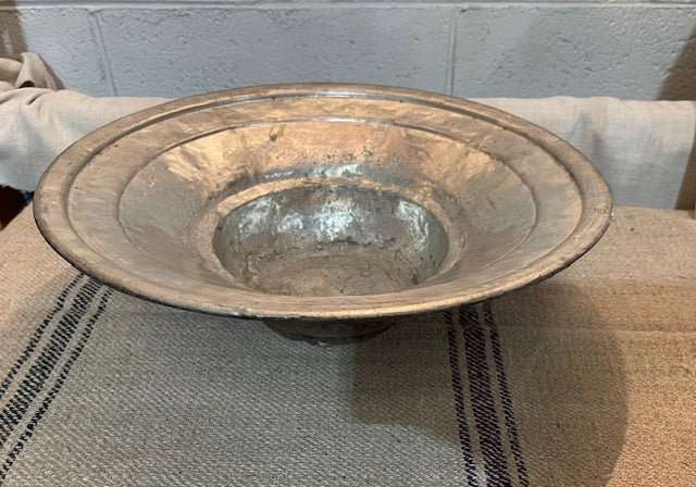 Rustic Hungarian Copper  Bowl  #6675