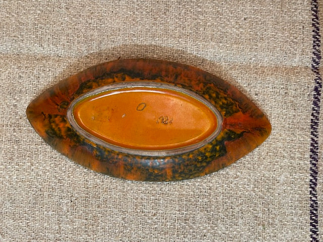 Vintage Hungarian   Glazed Ceramic Bowl  #6681