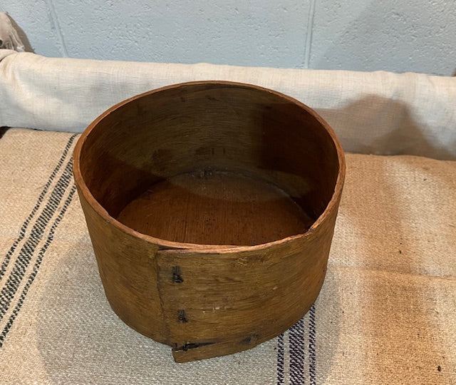 Vintage  European Wooden Veggie Bowl  #6685