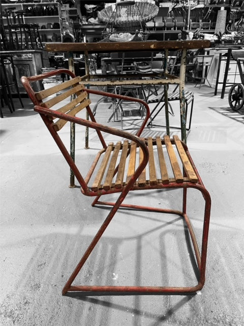 Rustic  French Garden Chairs #6691