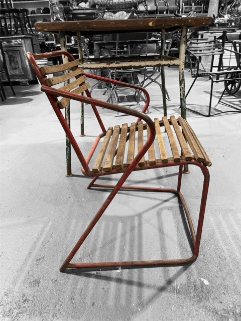 Rustic  French Garden Chairs #6692