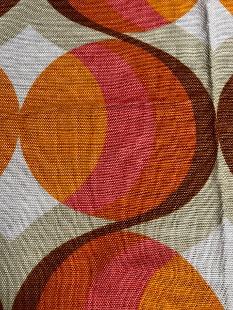 1970s  Curtain/ Fabric  #F633 *Read Info*