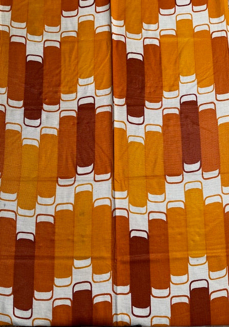 1970s  Curtain/ Fabric  #F668 *Read Info*