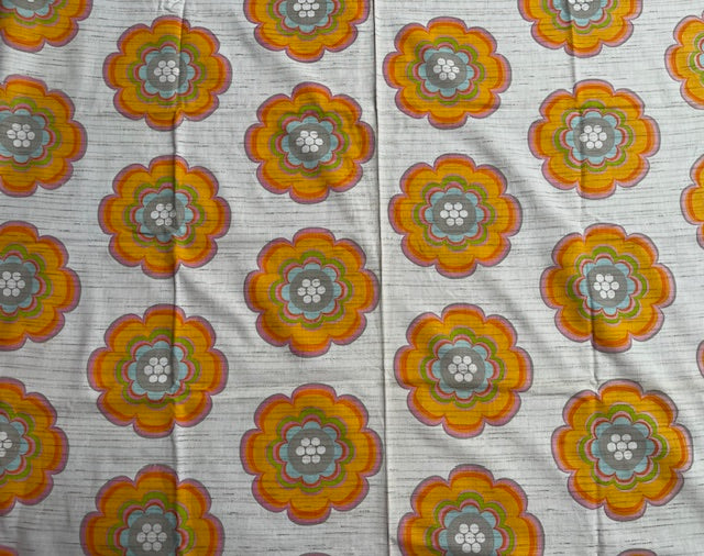 1970s  Curtain/ Fabric  #F678  *Read Info*