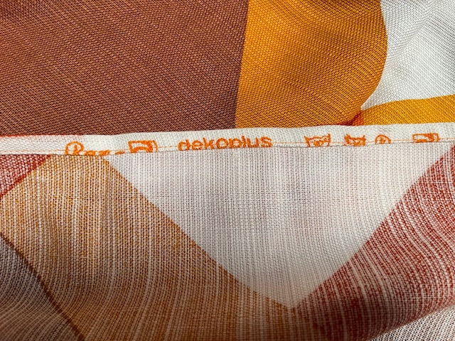 1970s  Curtain/ Fabric  #F679  *Read Info*