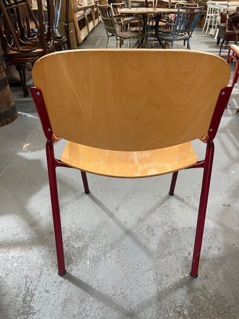 Vintage Dutch Stackable School Chair  #6742