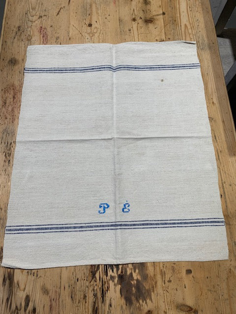 Vintage European Linen Tea Towel  #5323