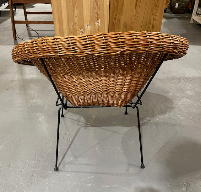 Vintage  Cane / Wicker  Basket Chairs #6048