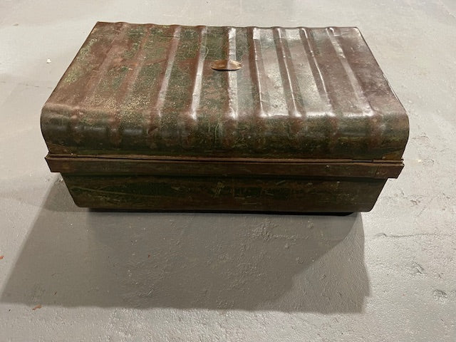 Vintage Metal  Suitcase  #6051