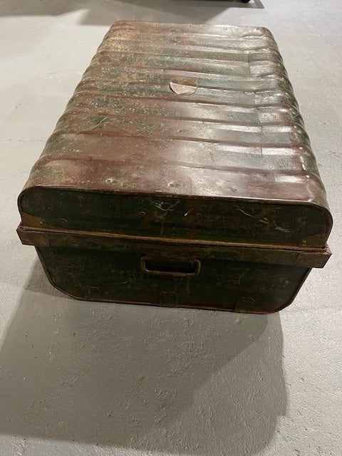 Vintage Metal  Suitcase  #6051