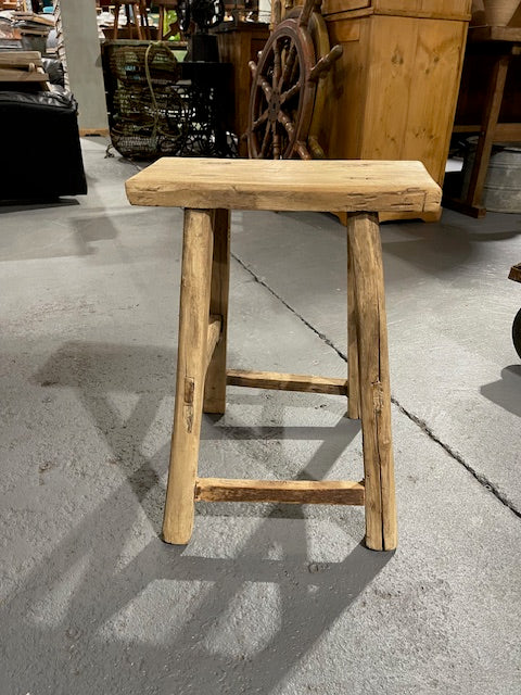 Wooden Stool  # 6084  Byron