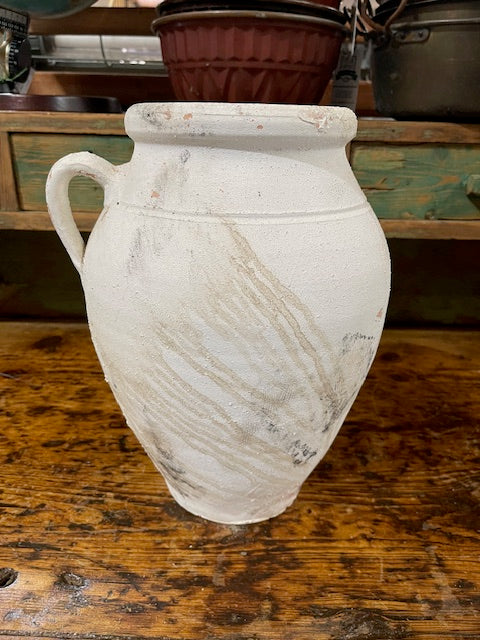 Vintage  Turkish Terracotta  Jug  #6131