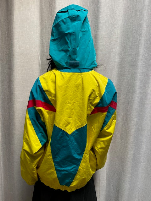 Secondhand/ Vintage Ski Windbreaker  Jacket  #W113  Includes AUS Postage