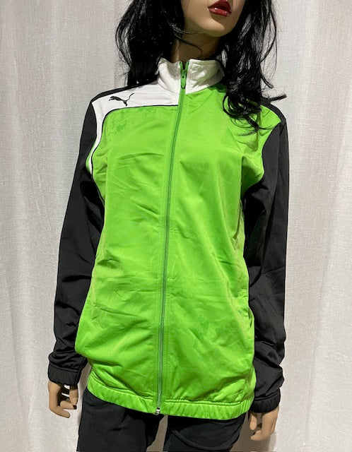 Puma Bright Green Track Top    #W142