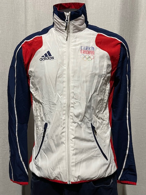 Vintage Adidas Team Czech 2008 Olympic Track Top    #W154