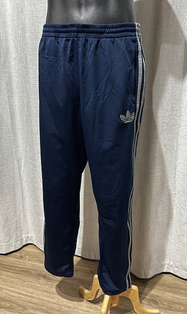 Vintage Navy Adidas Track Pants    #W156