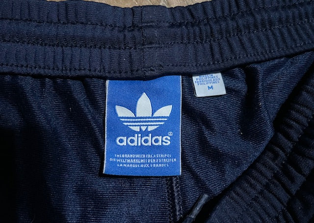 Vintage Navy Adidas Track Pants    #W156