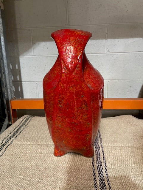 Vintage Hungarian  Red Glazed  Jug/Vase   #6295