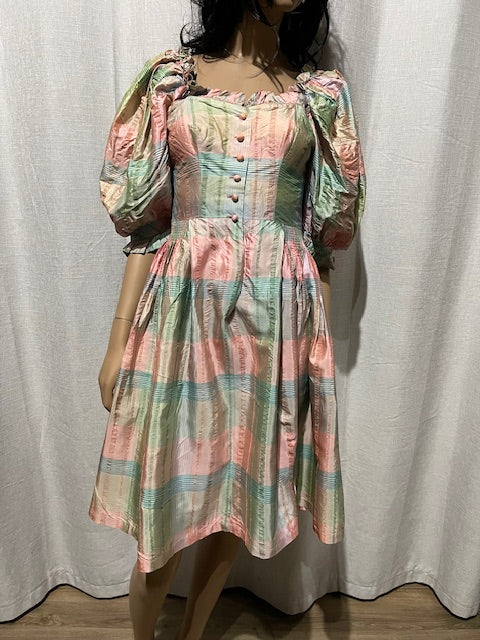 Vintage Silk  Dress #W164