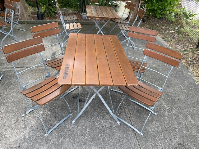 European  Foldable Bistro Setting  #6333