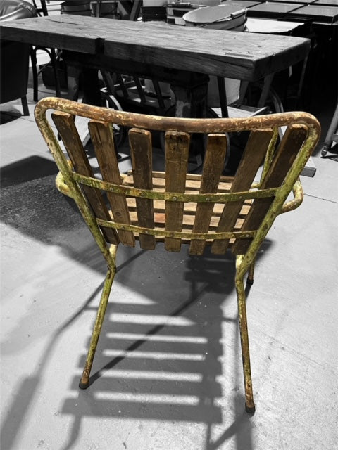 Rustic  European Garden Chair  #6733