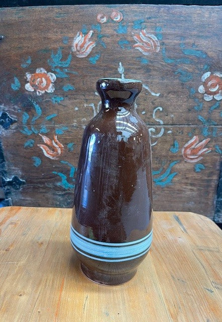 Vintage Hungarian Glazed Vase  #6236  Byron