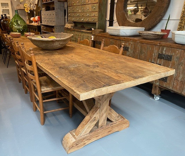 Old Baltic Pine  Dining Table  3 meter #6700 Byron