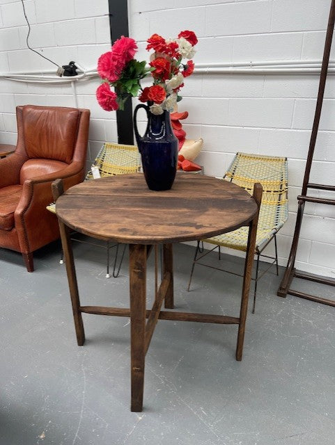 1920s Wooden Foldable Wine Tasting Table  #6499  Byron