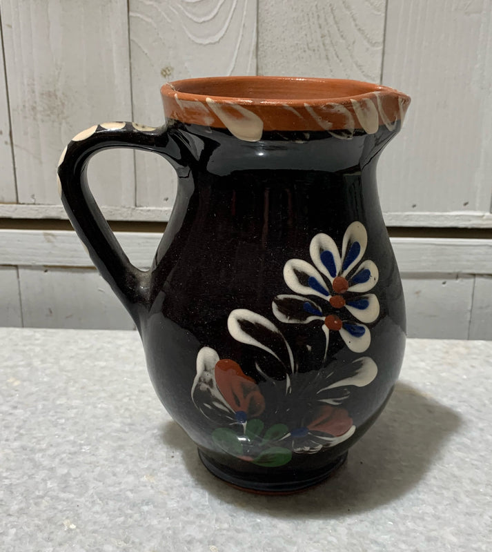 Vintage Hungarian Gypsy Terracotta Jug #4730