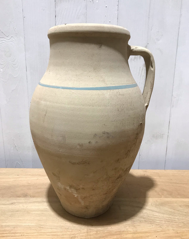 Vintage  Turkish Terracotta  Jug  #3903d