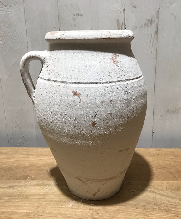 Vintage  Turkish Terracotta  Jug  #3904d