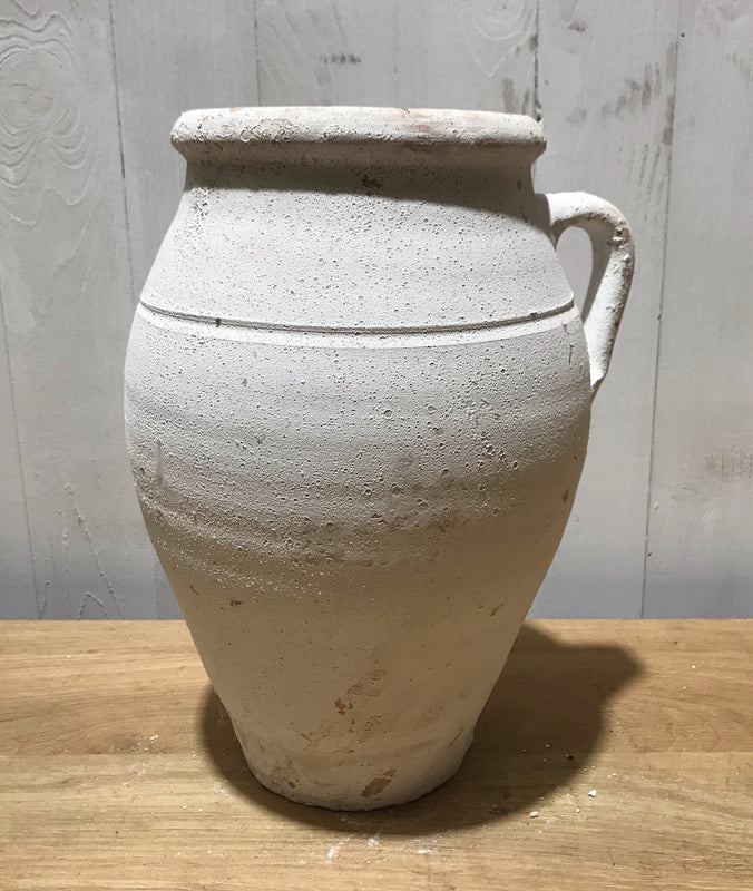 Vintage  Turkish Terracotta  Jug  #3904d