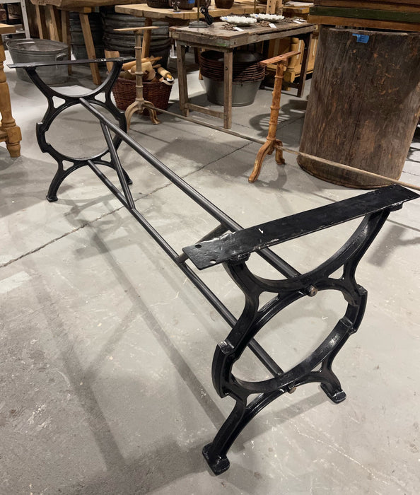 Vintage  Cast Iron Table  Legs  #4293 Byron