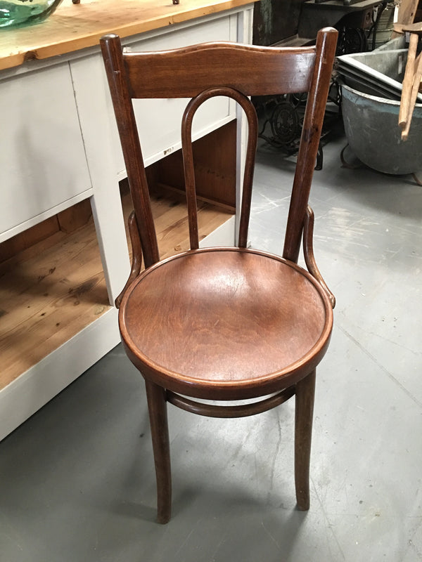 Vintage Czech Thonet Chairs x 4  # 3086