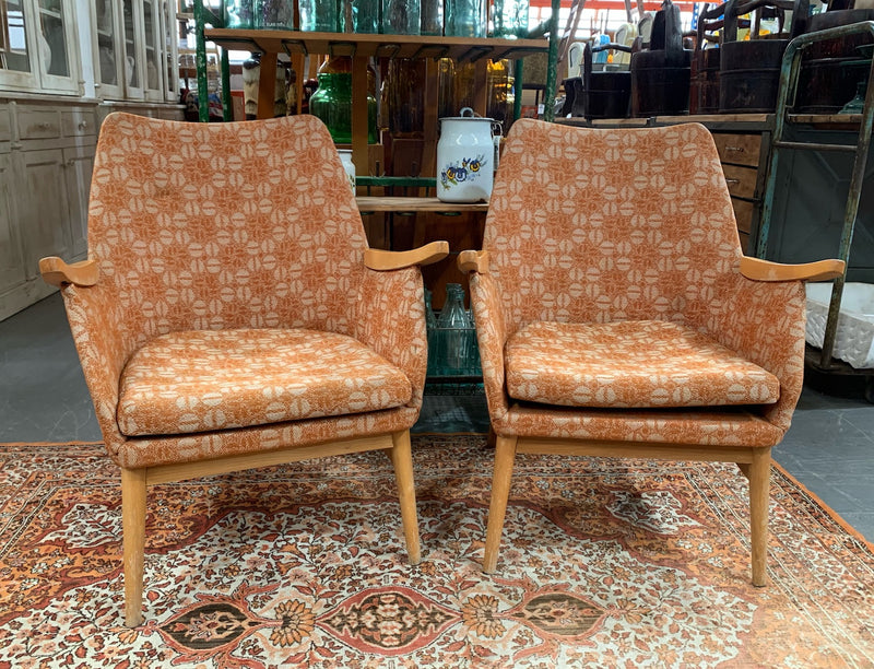 Mid Century Arm Chairs #4461