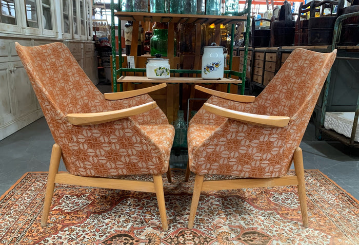 Mid Century Arm Chairs #4461