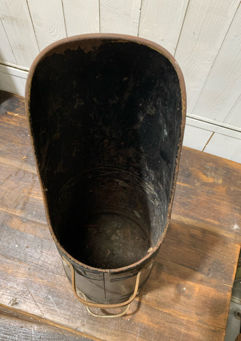 Vintage  Metal Ash Bucket #4548  Byron