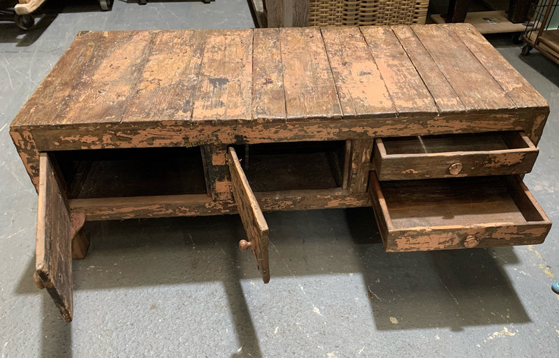 Vintage Industrial  Coffee Table #4568