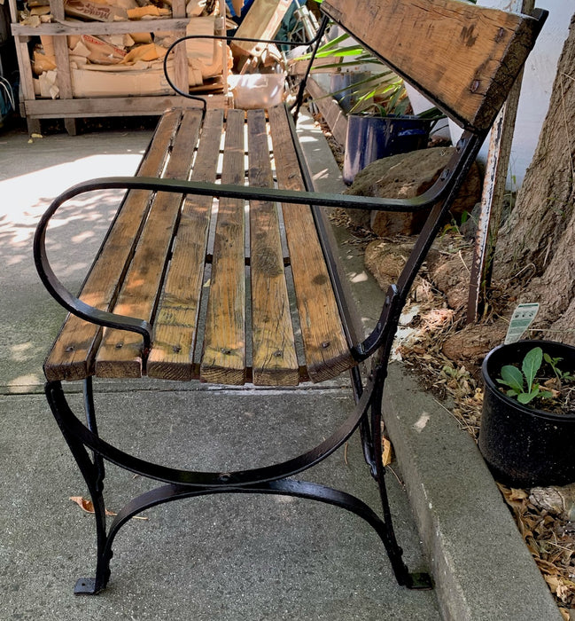 Vintage Garden Bench Seat #4574